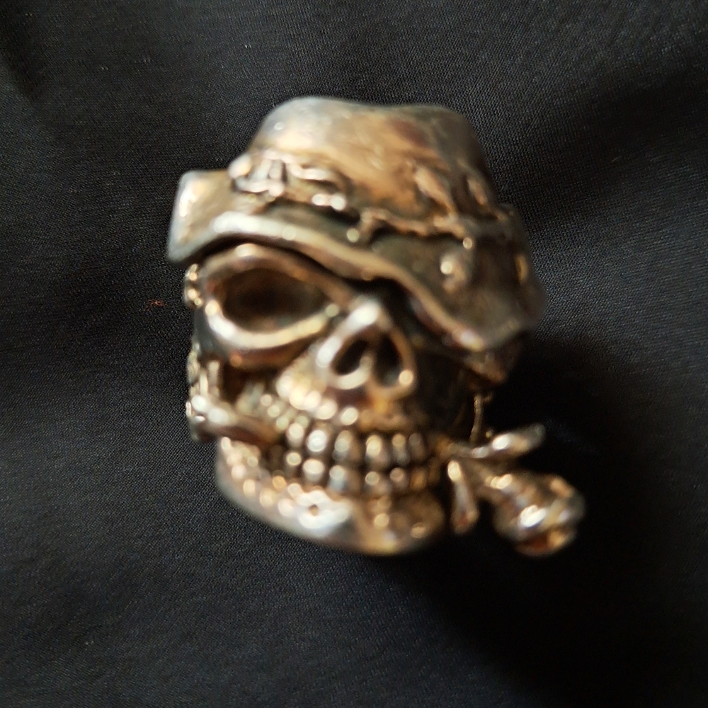 SOLID SILVER RING 33 GRAMS RING - Picture 3 of 8
